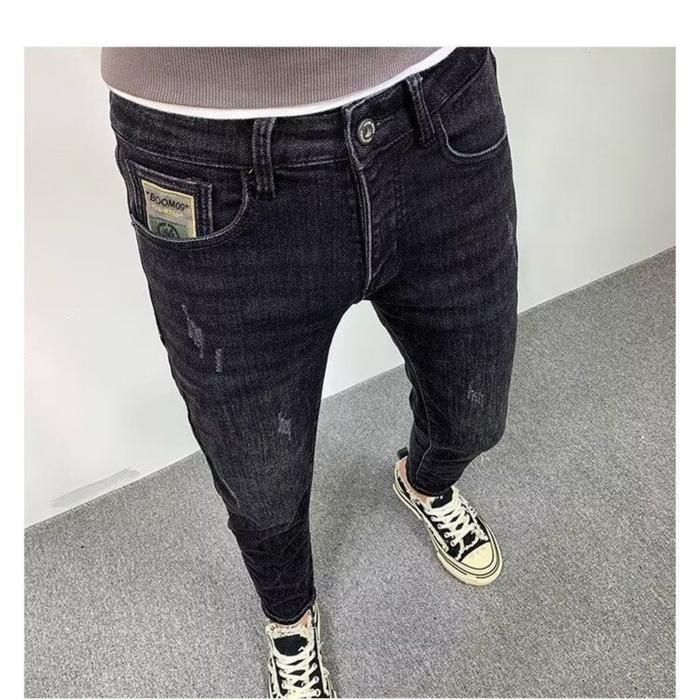 New Fashion Spring Autumn Men' – Streetwear Brand Jeans Bewertung und Preis