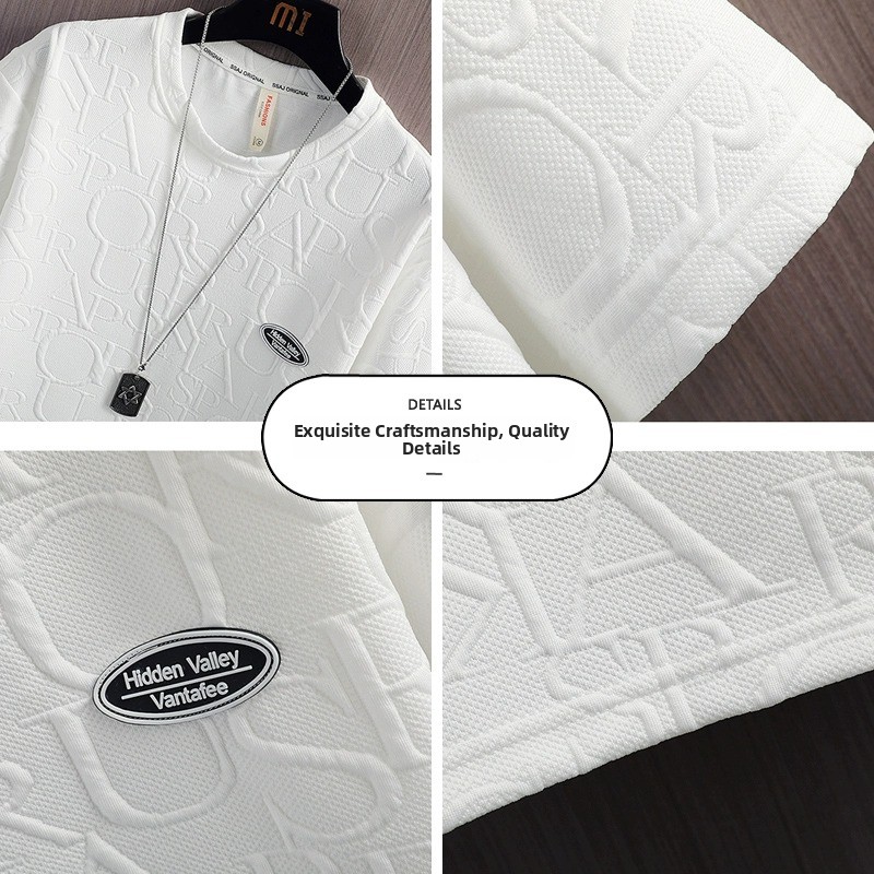 Summer Casual Cotton Short Sle – Streetwear Brands Bewertung und Preis