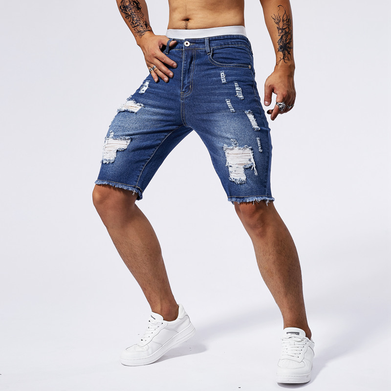 2025 Summer New Men's Ripped D – Streetwear Brands Bewertung und Preis