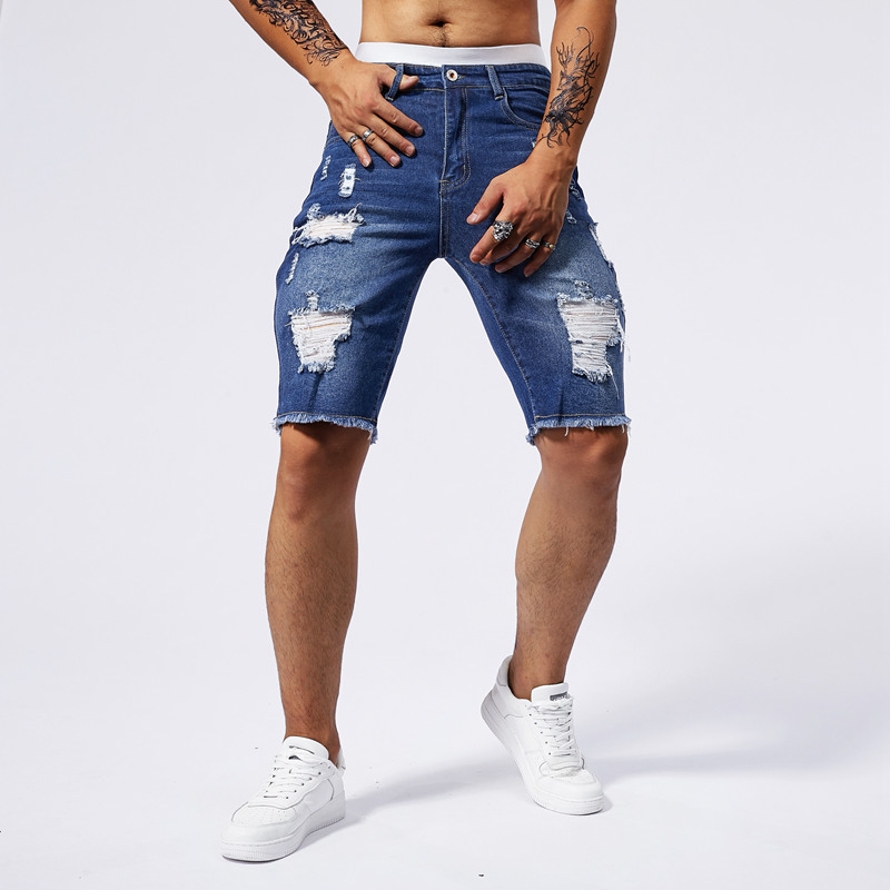 2025 Summer New Men's Ripped D – Streetwear Brands Bewertung und Preis