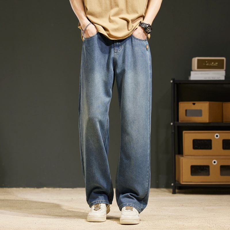 2025 New Summer Thin Men's Vin – Streetwear Brand Jeans Bewertung und Preis
