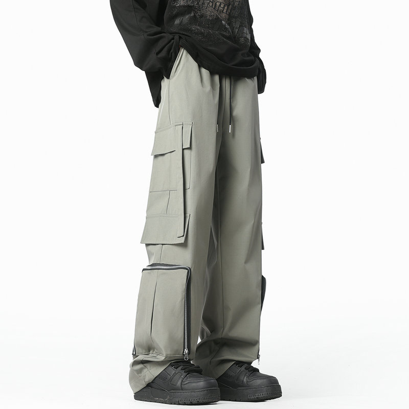 Fashion Men Cargo Pants Loose  – Streetwear Brands Bewertung und Preis