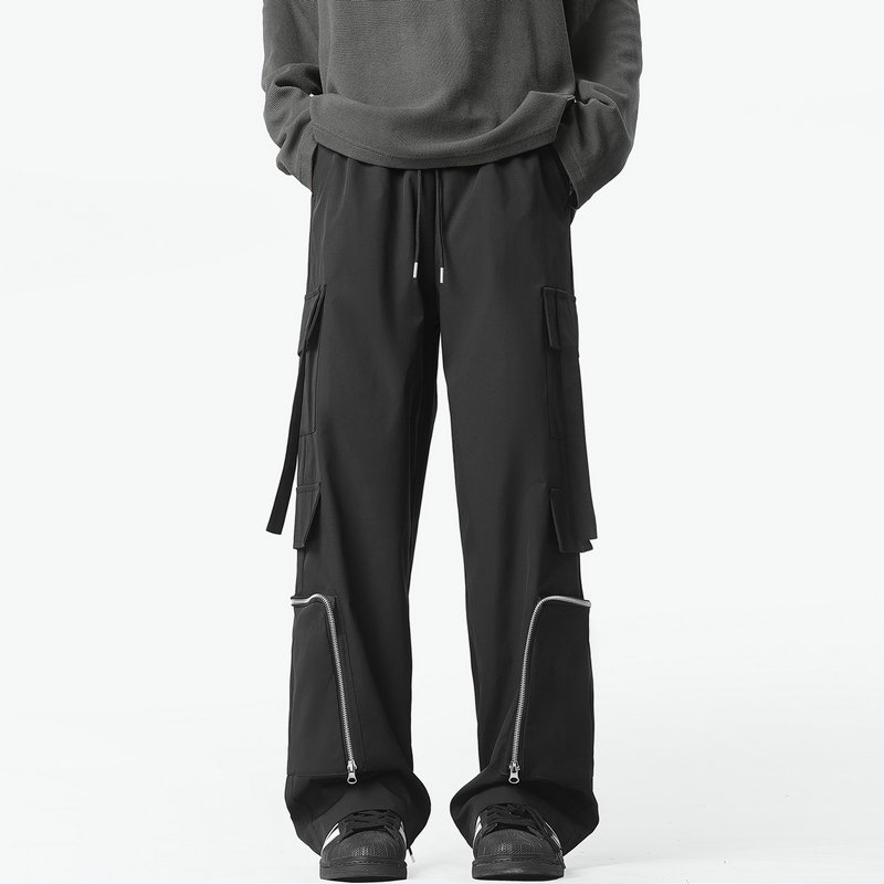 Fashion Men Cargo Pants Loose  – Streetwear Brands Bewertung und Preis