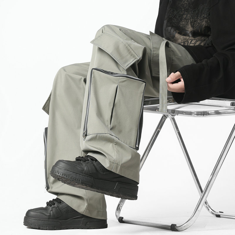 Fashion Men Cargo Pants Loose  – Streetwear Brands Bewertung und Preis