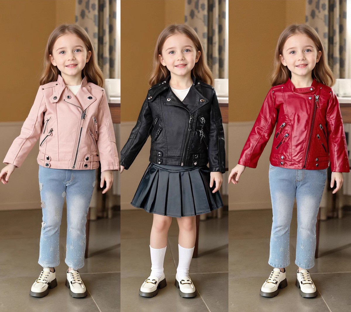2-12Y Girls Christmas Pink Red – Streetwear Brand Red Bewertung und Preis