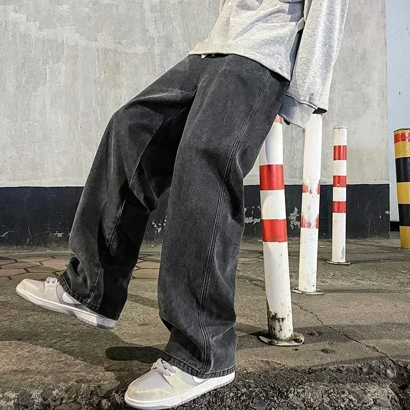 New Streetwear Loose Jeans Men – Streetwear Brand Jeans Bewertung und Preis