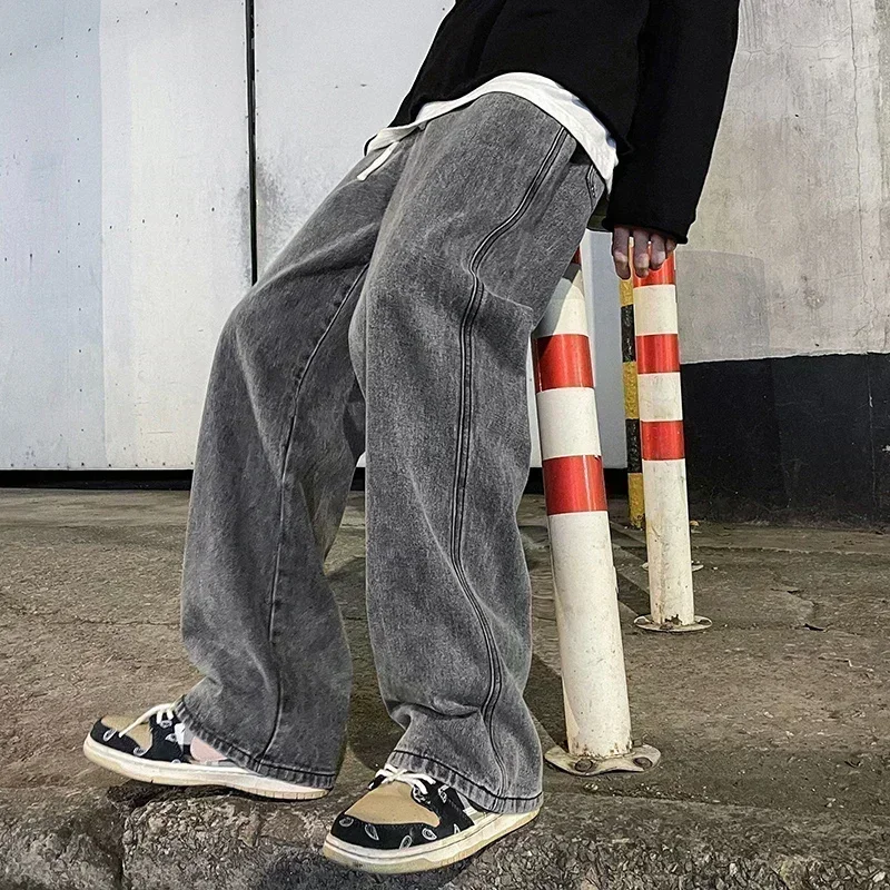 New Streetwear Loose Jeans Men – Streetwear Brand Jeans Bewertung und Preis