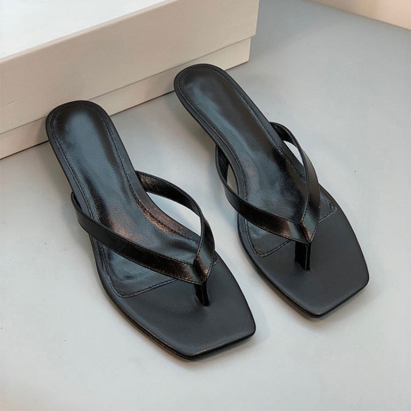 Luxury Brand Leather Heeled Fl – Streetwear Brands Bewertung und Preis