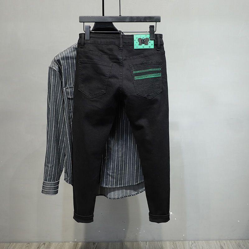 Luxury Brand Men Jeans Men's B – Streetwear Brand Jeans Bewertung und Preis