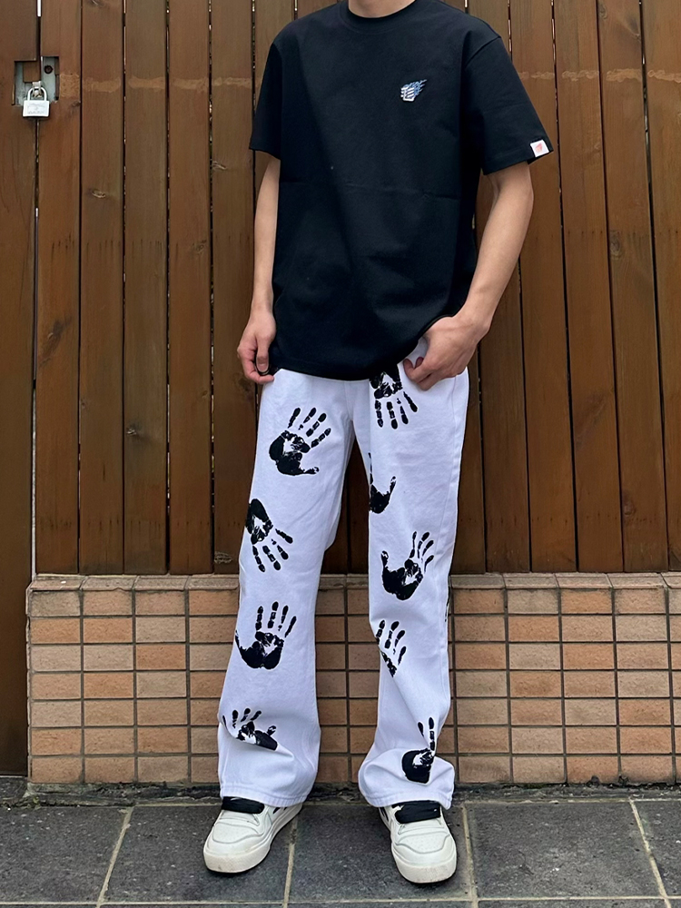 American High Street Palm Prin – Streetwear Brand Jeans Bewertung und Preis