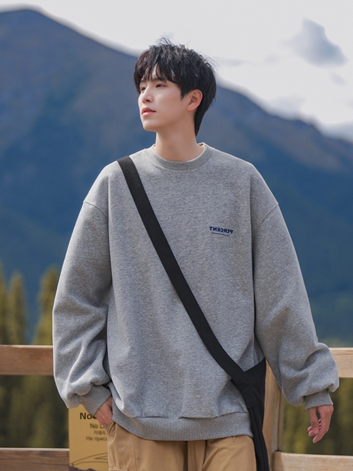 Loose Fit Men's Hoodl Sweatirt – Streetwear Brand With K Bewertung und Preis